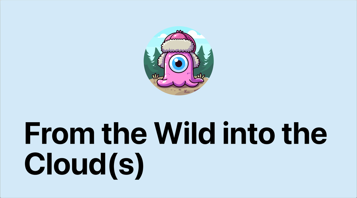 Title slide from my talk about moving existing projects into the Laravel Cloud